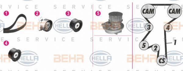 Купити Behr-Hella 8MP 376 801-811 за низькою ціною в Україні!