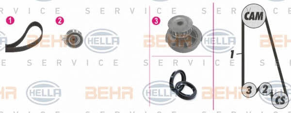 Купити Behr-Hella 8MP 376 803-841 за низькою ціною в Україні!