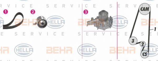 Купити Behr-Hella 8MP 376 808-811 за низькою ціною в Україні!