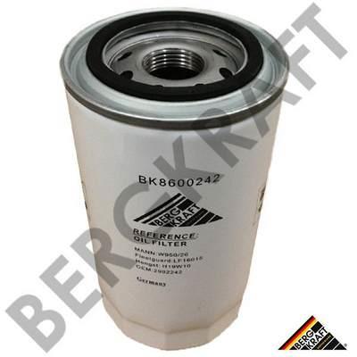 Berg kraft BK8600242 Фільтр масляний BK8600242: Купити в Україні - Добра ціна на EXIST.UA!