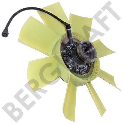 Berg kraft BK7202369 Вентилятор радіатора охолодження BK7202369: Купити в Україні - Добра ціна на EXIST.UA!