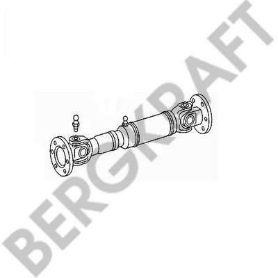 Berg kraft BK9900953 Вал карданний BK9900953: Купити в Україні - Добра ціна на EXIST.UA!