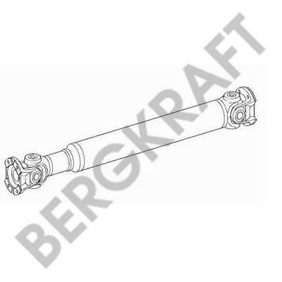 Berg kraft BK9900919 Вал карданний BK9900919: Купити в Україні - Добра ціна на EXIST.UA!