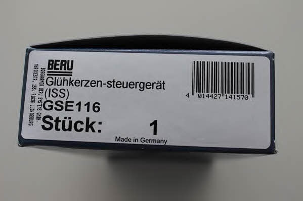 Реле свечей накала Beru GSE116