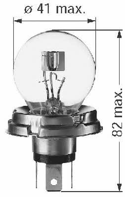 Beru 212450 Лампа галогенна 12В R2 45/40Вт 212450: Купити в Україні - Добра ціна на EXIST.UA!