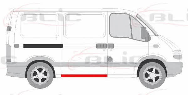 Накладка порога Blic 6505-06-5088003P