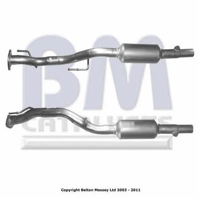 Каталізатор вихлопної системи Volkswagen Polo (Фольксваген Поло): BM91176H BM Catalysts Каталізатор