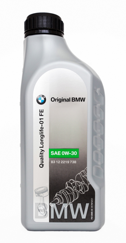 BMW 83 12 2 219 738 Моторна олива BMW LL-01 FE 0W-30, 1л 83122219738: Приваблива ціна - Купити в Україні на EXIST.UA!