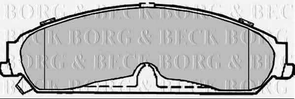 Borg & beck BBP2369 Гальмівні колодки, комплект BBP2369: Купити в Україні - Добра ціна на EXIST.UA!