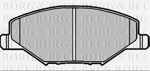 Borg & beck BBP2380 Гальмівні колодки, комплект BBP2380: Купити в Україні - Добра ціна на EXIST.UA!
