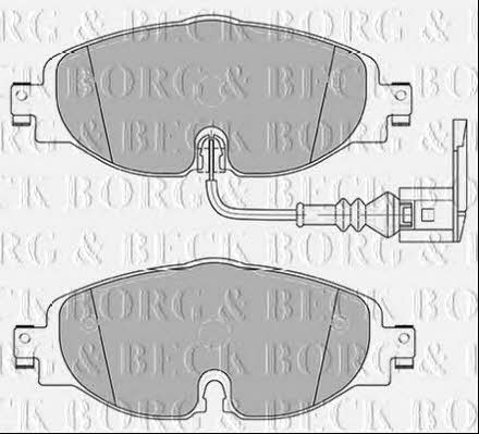 Borg & beck BBP2381 Гальмівні колодки, комплект BBP2381: Купити в Україні - Добра ціна на EXIST.UA!