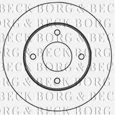 Borg & beck BBD5180 Диск гальмівний передній вентильований BBD5180: Купити в Україні - Добра ціна на EXIST.UA!