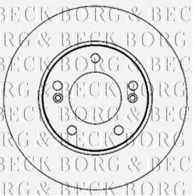 Borg & beck BBD5189 Диск гальмівний передній вентильований BBD5189: Купити в Україні - Добра ціна на EXIST.UA!