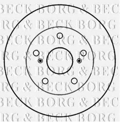 Borg & beck BBD5256 Диск гальмівний передній вентильований BBD5256: Купити в Україні - Добра ціна на EXIST.UA!