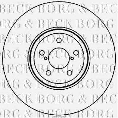 Borg & beck BBD5959S Диск гальмівний передній вентильований BBD5959S: Купити в Україні - Добра ціна на EXIST.UA!