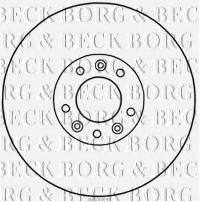 Borg & beck BBD5969S Диск гальмівний передній вентильований BBD5969S: Купити в Україні - Добра ціна на EXIST.UA!