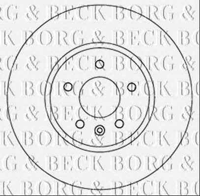 Borg & beck BBD6013S Диск гальмівний передній вентильований BBD6013S: Купити в Україні - Добра ціна на EXIST.UA!