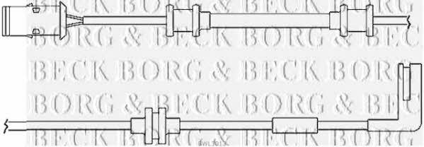 Borg & beck BWL3013 Датчик зносу гальмівних колодок BWL3013: Купити в Україні - Добра ціна на EXIST.UA!