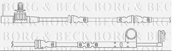 Borg & beck BWL3119 Датчик зносу гальмівних колодок BWL3119: Приваблива ціна - Купити в Україні на EXIST.UA!