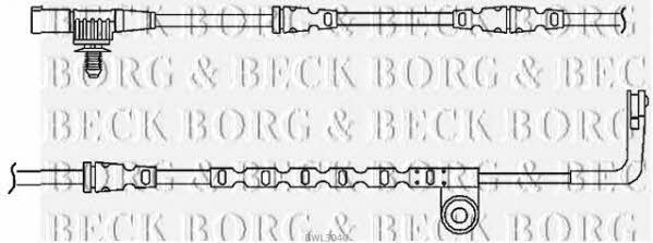 Borg & beck BWL3040 Датчик зносу гальмівних колодок BWL3040: Купити в Україні - Добра ціна на EXIST.UA!