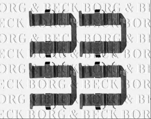 Borg & beck BBK1289 Комплект монтажний гальмівних колодок BBK1289: Приваблива ціна - Купити в Україні на EXIST.UA!
