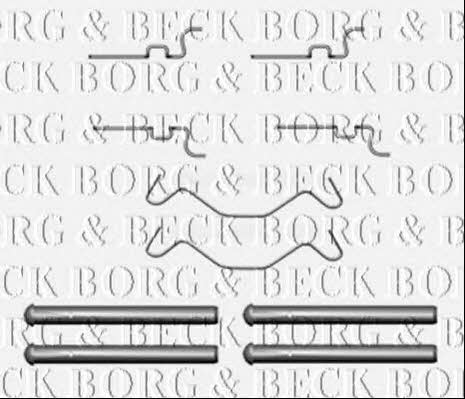 Borg & beck BBK1332 Комплект монтажний гальмівних колодок BBK1332: Купити в Україні - Добра ціна на EXIST.UA!