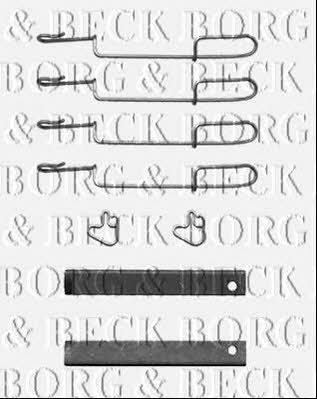 Borg & beck BBK1427 Комплект монтажний гальмівних колодок BBK1427: Купити в Україні - Добра ціна на EXIST.UA!