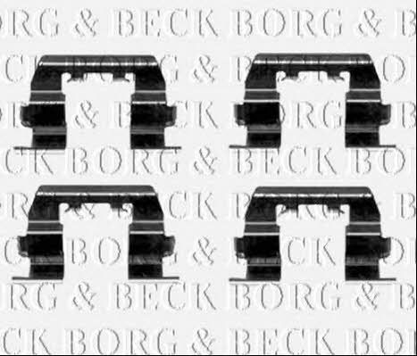 Borg & beck BBK1535 Комплект монтажний гальмівних колодок BBK1535: Купити в Україні - Добра ціна на EXIST.UA!