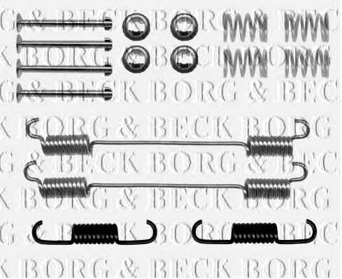 Borg & beck BBK6156 Комплект монтажний гальмівних колодок BBK6156: Купити в Україні - Добра ціна на EXIST.UA!