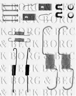 Borg & beck BBK6269 Комплект монтажний гальмівних колодок BBK6269: Купити в Україні - Добра ціна на EXIST.UA!