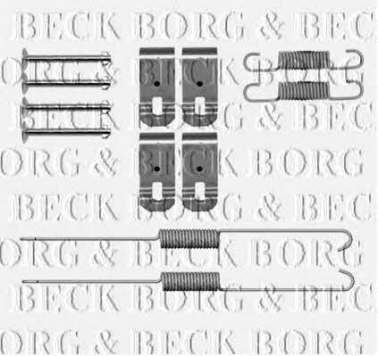 Borg & beck BBK6319 Комплект монтажний гальмівних колодок BBK6319: Купити в Україні - Добра ціна на EXIST.UA!