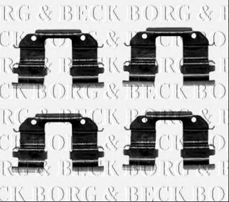 Borg & beck BBK1233 Комплект монтажний гальмівних колодок BBK1233: Купити в Україні - Добра ціна на EXIST.UA!