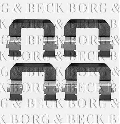Borg & beck BBK1238 Комплект монтажний гальмівних колодок BBK1238: Купити в Україні - Добра ціна на EXIST.UA!