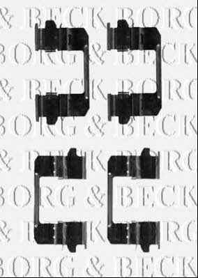 Borg & beck BBK1514 Комплект монтажний гальмівних колодок BBK1514: Купити в Україні - Добра ціна на EXIST.UA!
