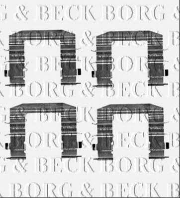 Borg & beck BBK1540 Комплект монтажний гальмівних колодок BBK1540: Приваблива ціна - Купити в Україні на EXIST.UA!