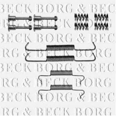 Borg & beck BBK6210 Комплект монтажний гальмівних колодок BBK6210: Купити в Україні - Добра ціна на EXIST.UA!