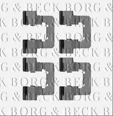 Borg & beck BBK1257 Комплект монтажний гальмівних колодок BBK1257: Купити в Україні - Добра ціна на EXIST.UA!