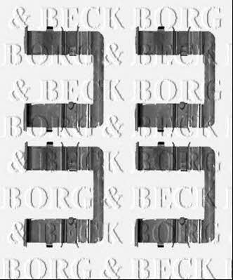 Borg & beck BBK1351 Комплект монтажний гальмівних колодок BBK1351: Купити в Україні - Добра ціна на EXIST.UA!