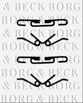 Borg & beck BBK1494 Комплект монтажний гальмівних колодок BBK1494: Приваблива ціна - Купити в Україні на EXIST.UA!