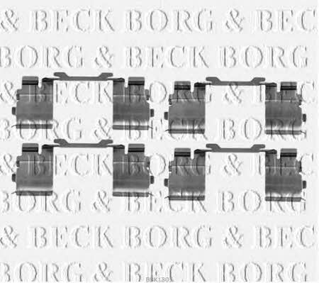 Borg & beck BBK1305 Комплект монтажний гальмівних колодок BBK1305: Купити в Україні - Добра ціна на EXIST.UA!