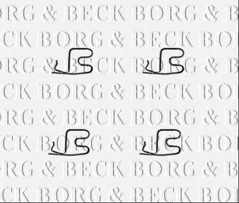 Borg & beck BBK1391 Комплект монтажний гальмівних колодок BBK1391: Купити в Україні - Добра ціна на EXIST.UA!