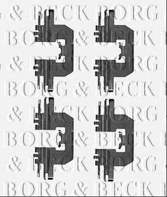 Borg & beck BBK1541 Комплект монтажний гальмівних колодок BBK1541: Купити в Україні - Добра ціна на EXIST.UA!