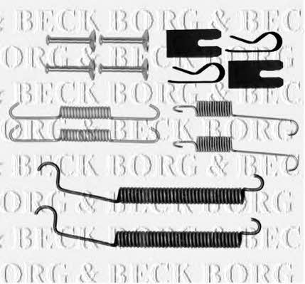 Borg & beck BBK6218 Комплект монтажний гальмівних колодок BBK6218: Купити в Україні - Добра ціна на EXIST.UA!