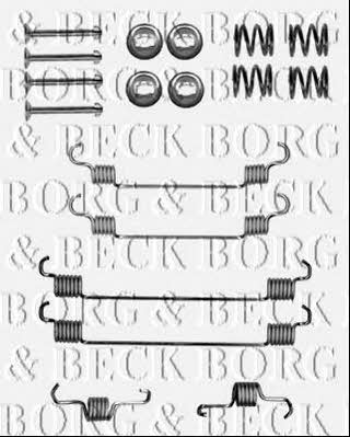 Borg & beck BBK6149 Комплект монтажний гальмівних колодок BBK6149: Купити в Україні - Добра ціна на EXIST.UA!