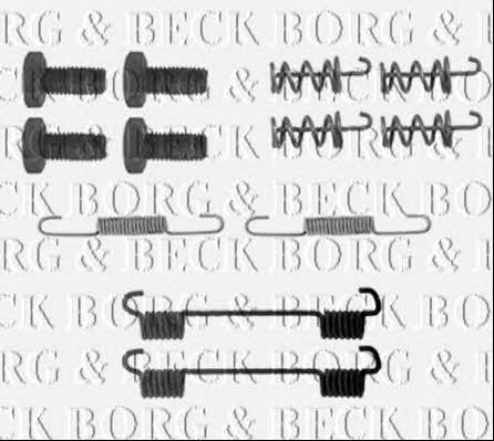 Borg & beck BBK6150 Комплект монтажний гальмівних колодок BBK6150: Купити в Україні - Добра ціна на EXIST.UA!