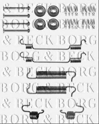 Borg & beck BBK6155 Комплект монтажний гальмівних колодок BBK6155: Приваблива ціна - Купити в Україні на EXIST.UA!