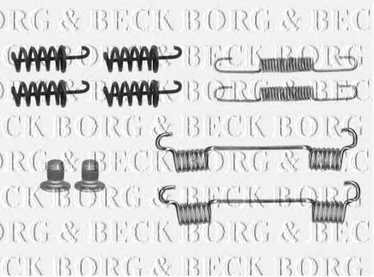Borg & beck BBK6284 Комплект монтажний гальмівних колодок BBK6284: Купити в Україні - Добра ціна на EXIST.UA!