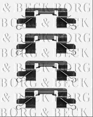 Borg & beck BBK1397 Комплект монтажний гальмівних колодок BBK1397: Купити в Україні - Добра ціна на EXIST.UA!