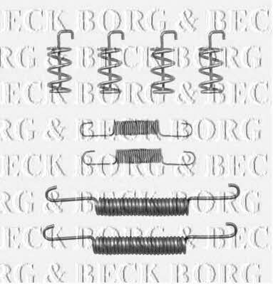 Borg & beck BBK6225 Комплект монтажний гальмівних колодок BBK6225: Купити в Україні - Добра ціна на EXIST.UA!