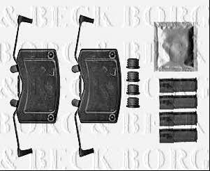 Borg & beck BBK1413 Комплект монтажний гальмівних колодок BBK1413: Купити в Україні - Добра ціна на EXIST.UA!